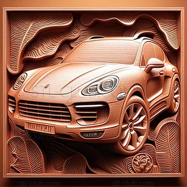 3D модель Porsche Cayenne (STL)
